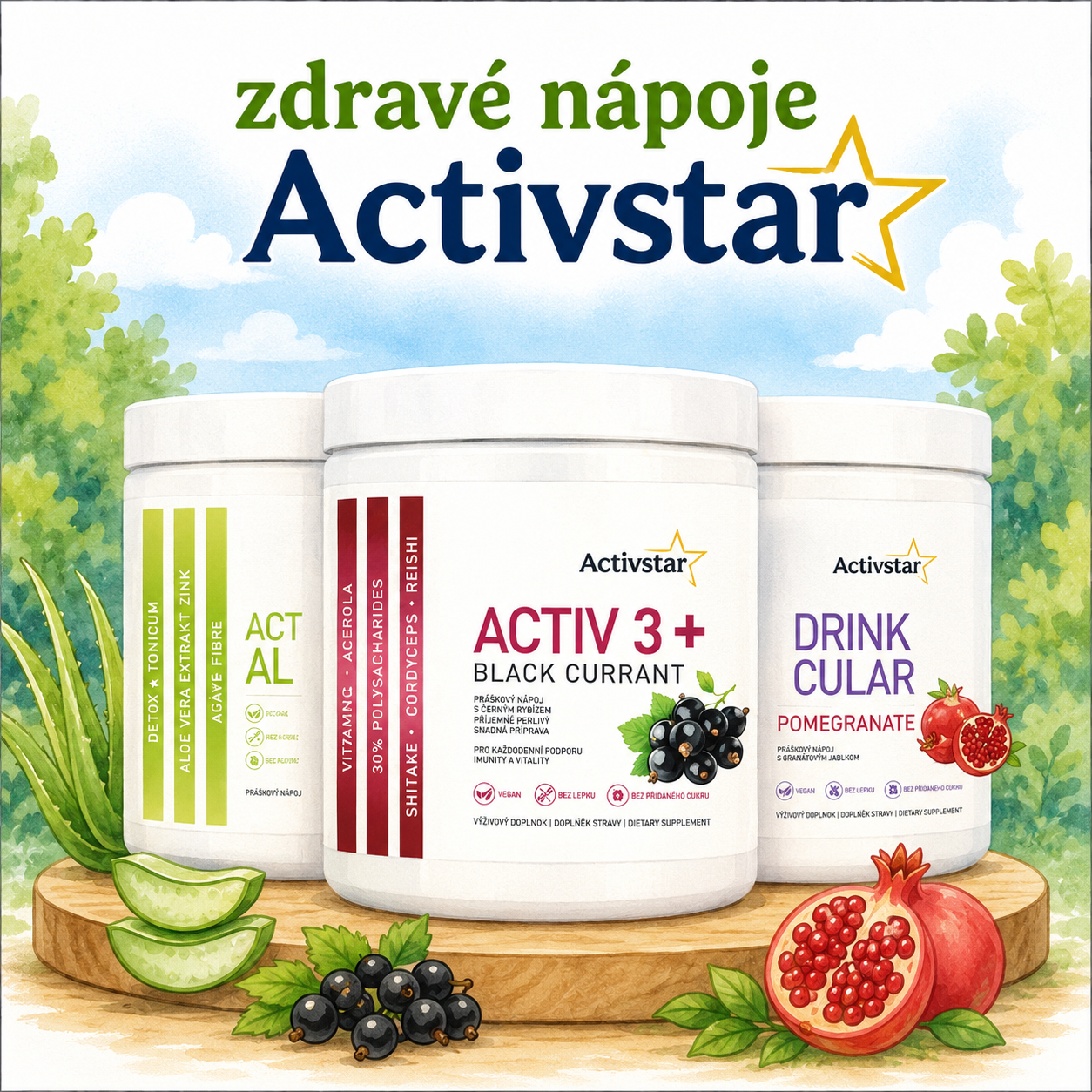 nápoje ACTIVSTAR