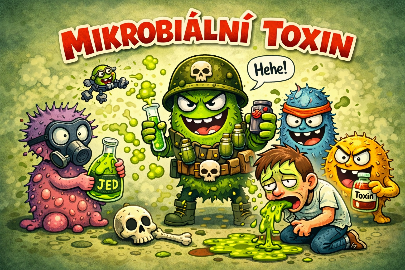 Mikrobiální toxiny