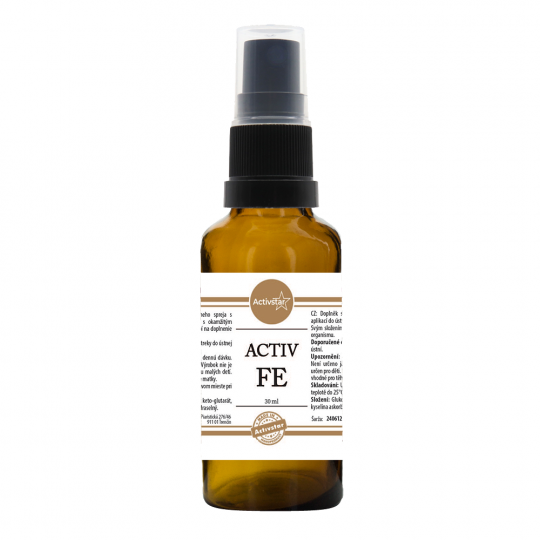 Activstar FE železo 30 ml - anémie, únava doplnění železa