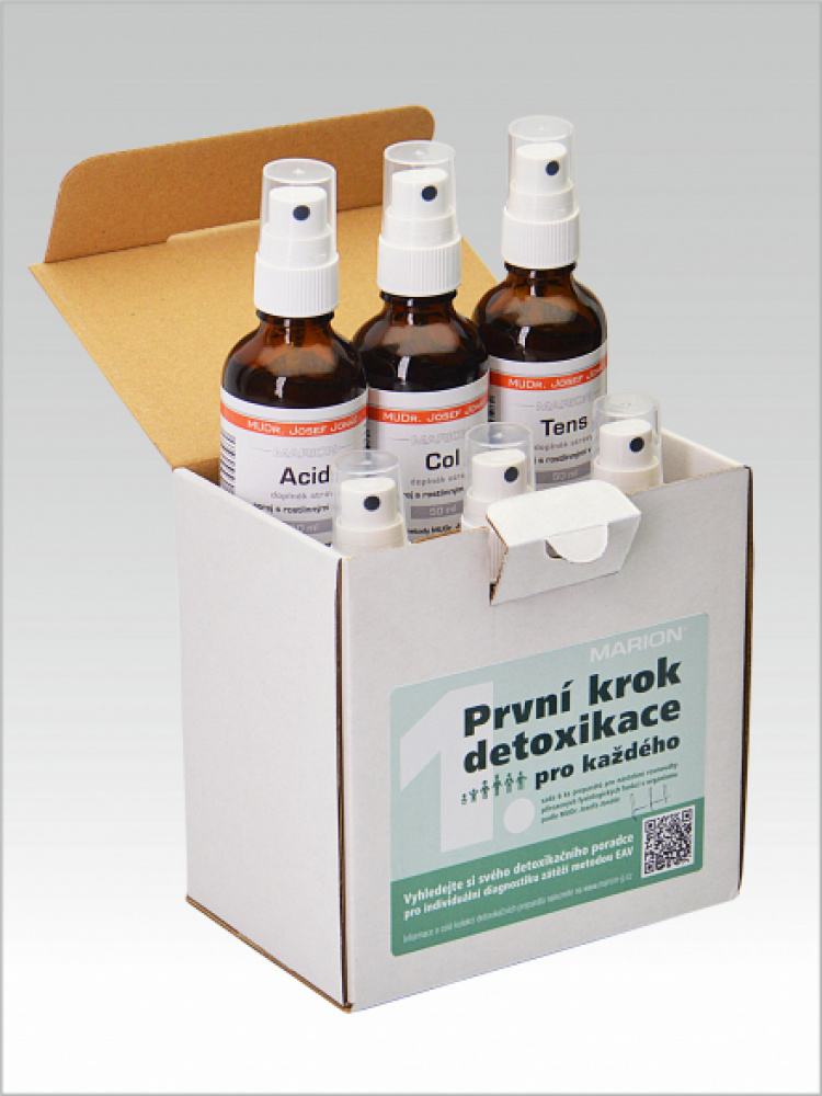 Marion První krok detoxikace pro každého - sada 6 ks preparátů