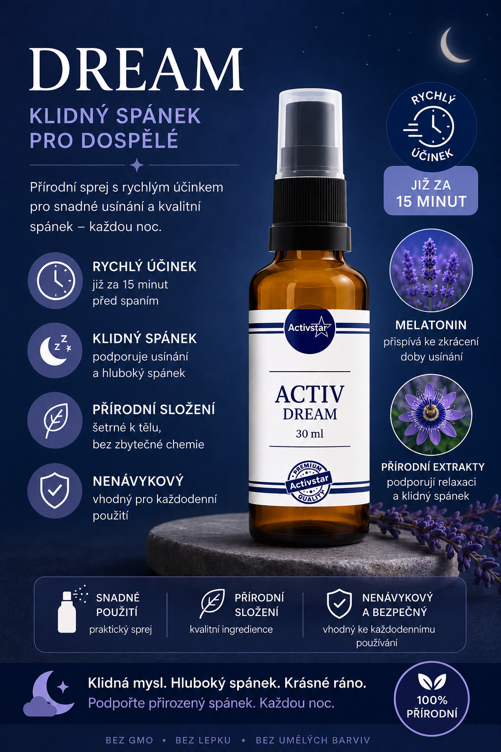 Activstar Dream 30 ml - hluboký spánek