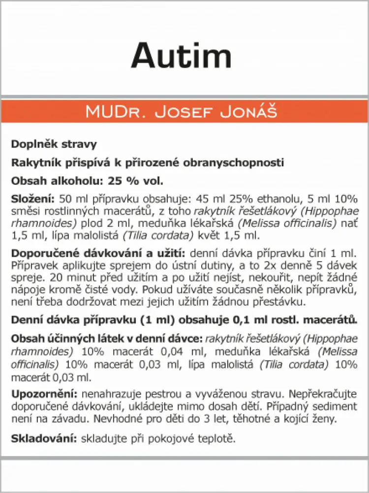 Marion AUTIM 50 ml  - autoimunitní poruchy
