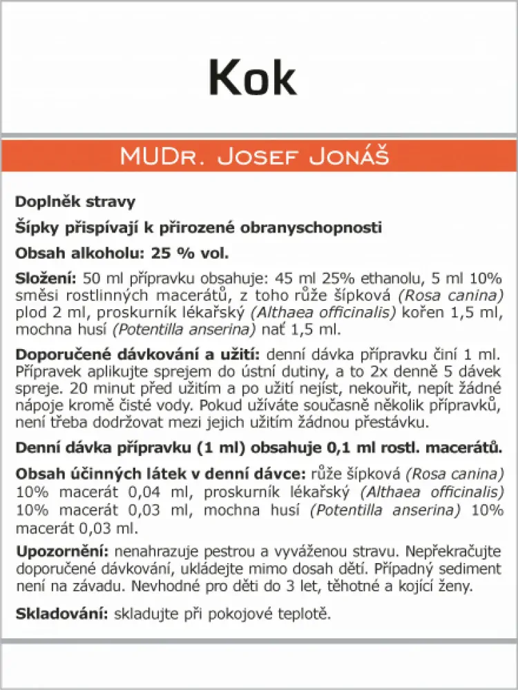 Marion KOK 50 ml - koky