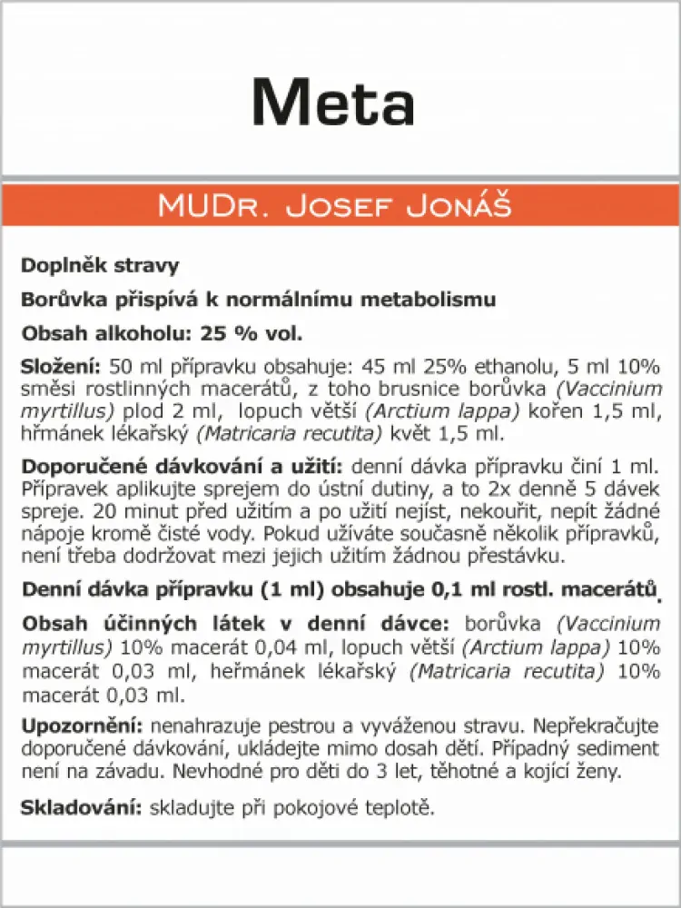 Marion META 50 ml -metabolity