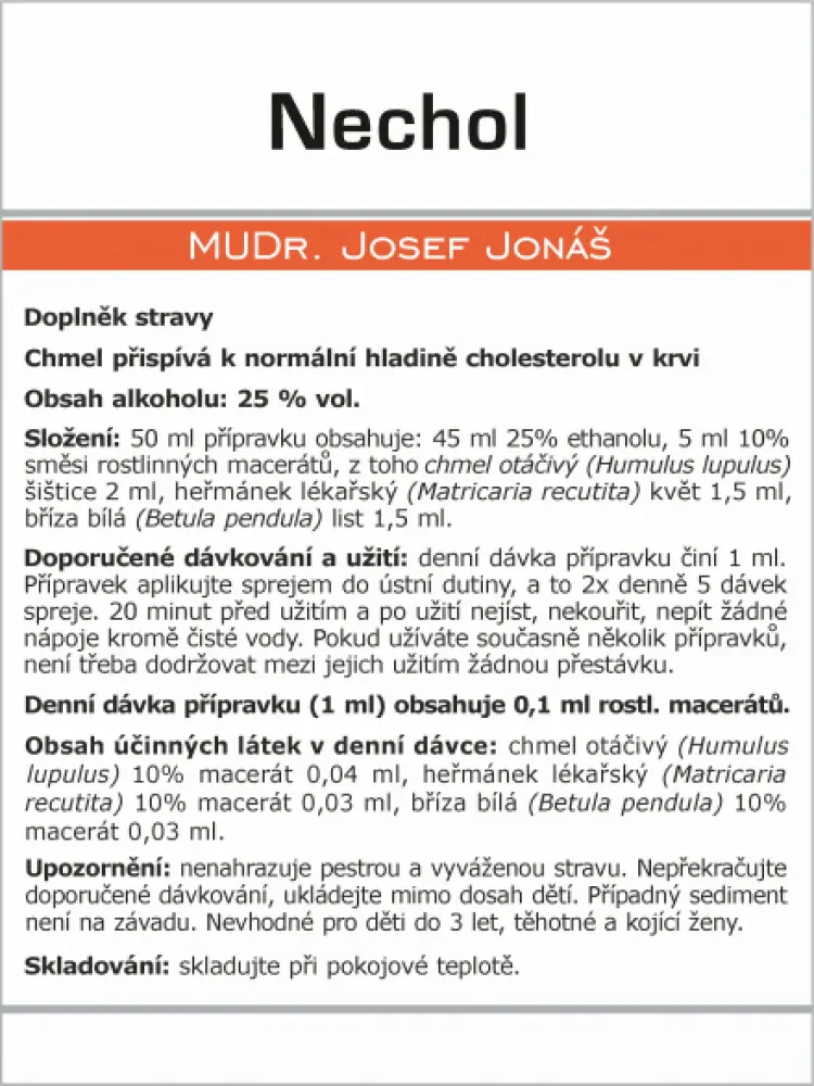  Marion NECHOL 50 ml - cholesterol