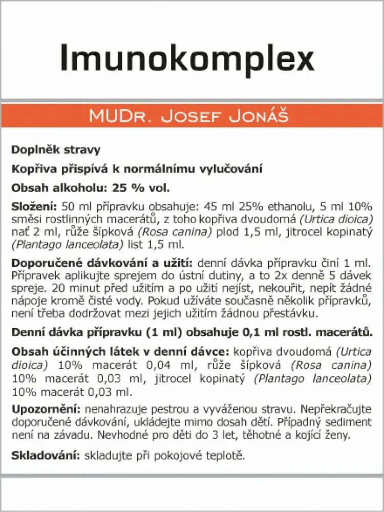 Marion IMUNOKOMPLEX 50 ml - imunita a střevo