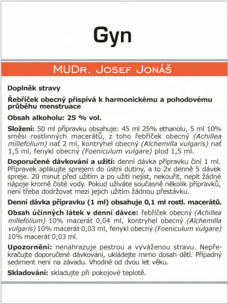 Marion GYN 50 ml - gynekologické ústrojí