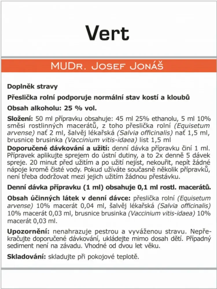 Marion VERT 50 ml - toxin hromadící se v oblasti páteře