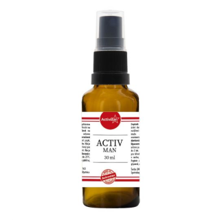 Activstar Man 30 ml - pro MUŽE, výkon, únava, regulace krevního tlaku...
