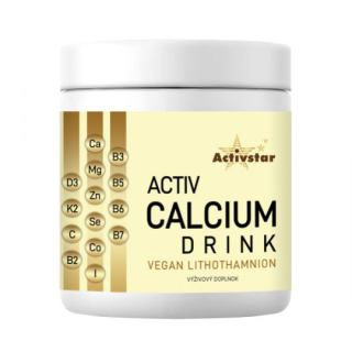 Activstar Calcium drink vegan 180 g - přírodní zdroj vápníku a 70 dalších minerálů z mořských řas včetně vit D, K, B...