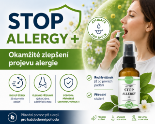 Activstar Stop Alergie+ 30 ml - alergie, rýmy, astma